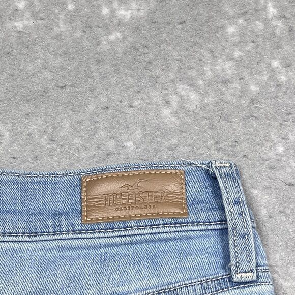 Hollister Shorts Womens SZ 9 Short-Short High Rise 3” Inseam Distressed Raw Hem - Picture 10 of 13
